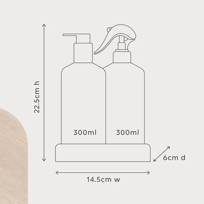 Kitchen Duo Bench Spray & DW Liquid - Aster & Ruby