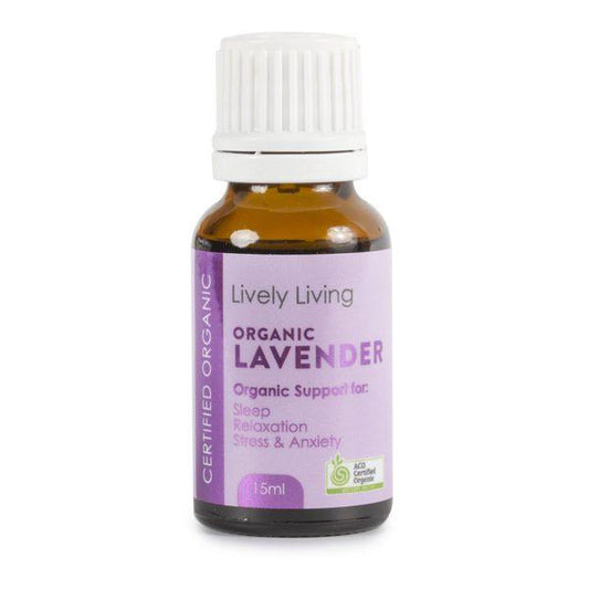 Lavender Organic Essential Oil 15ml - Aster & Ruby