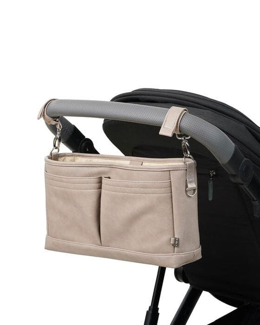 Signature Pram Caddy - Oat - Aster & Ruby